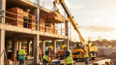 Locação de guincho de coluna facilita o transporte nas obras